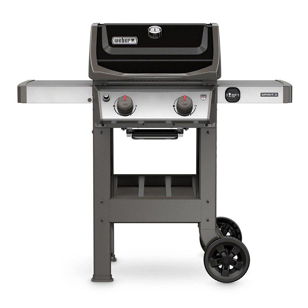 Spirit II Gas barbecue - E-210 GBS, H145 x W122 x D66cm, Black-0