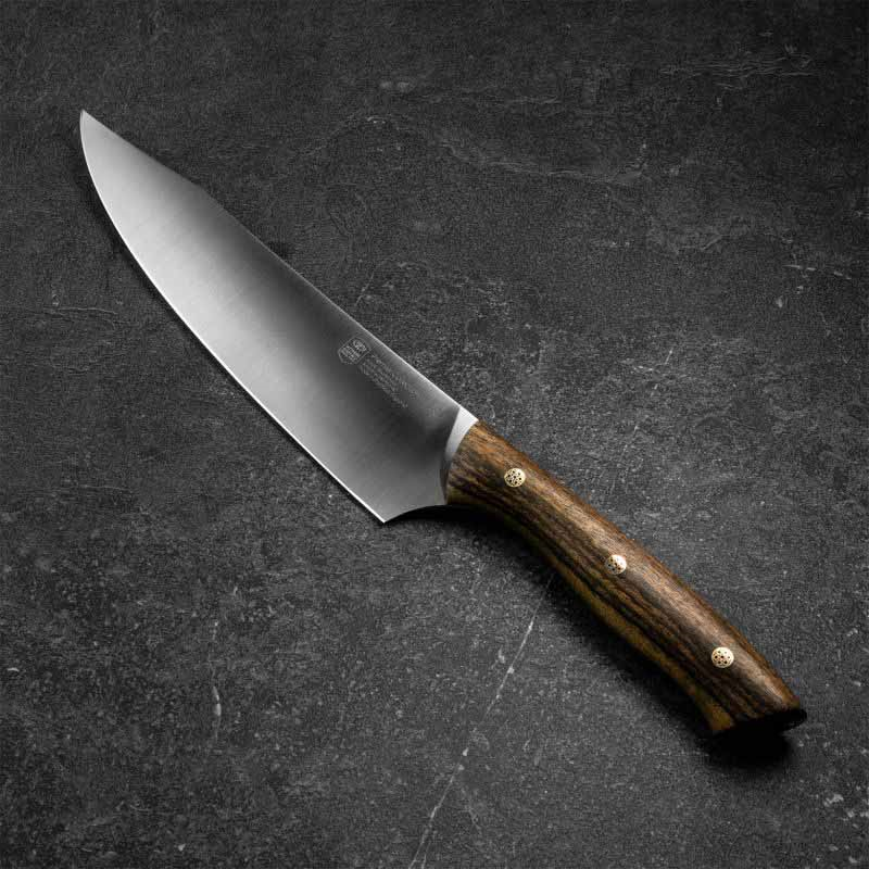 Premier Collection Santoku Knife, 21cm, Brown-1