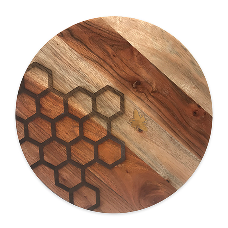 Bee Board, D30cm, Wood-1