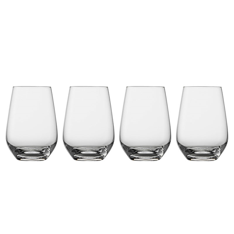 Vivo Voice Set of 4 Highball Glasses, 290ml, Clear-0