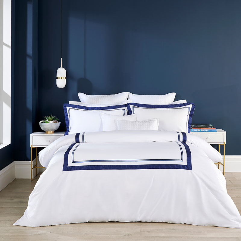 Coniston Duvet Set, Super King, Navy-0