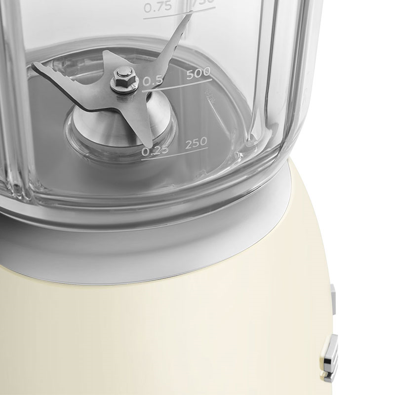 50's Style Smeg Jug Blender, 1.5L, Cream-5