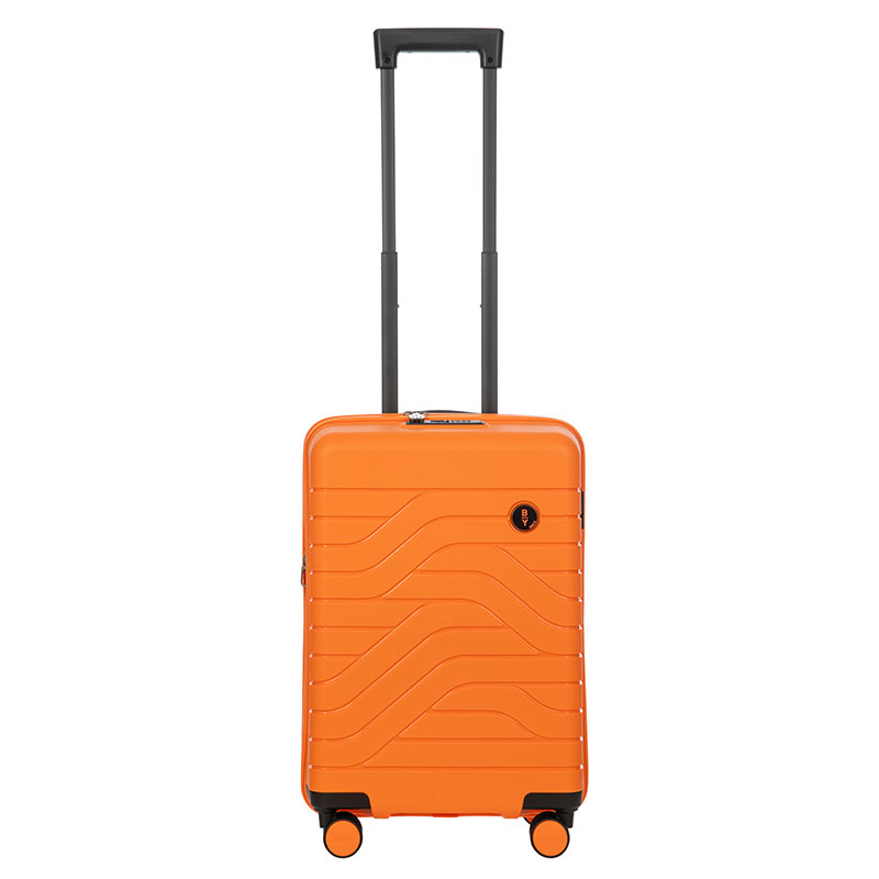 Ulisse Expandable Carry-on Suitcase, H55cm x L37 x W23cm, Orange-1