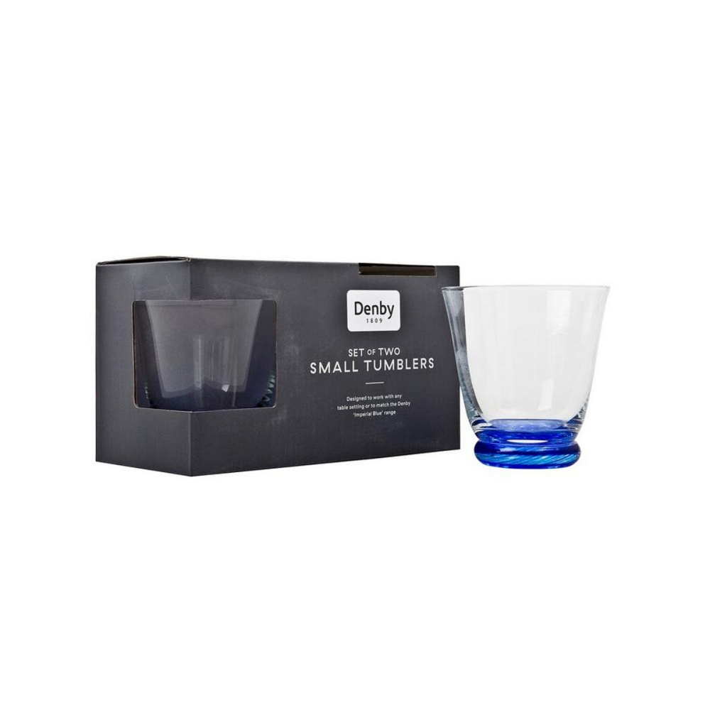 Imperial Blue Pair of tumblers, 25cl-1