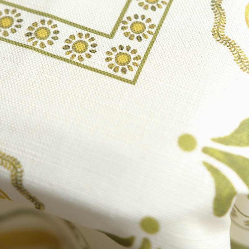 Bell Hutley Tablecloth, 138 x 260cm, Lemon-4