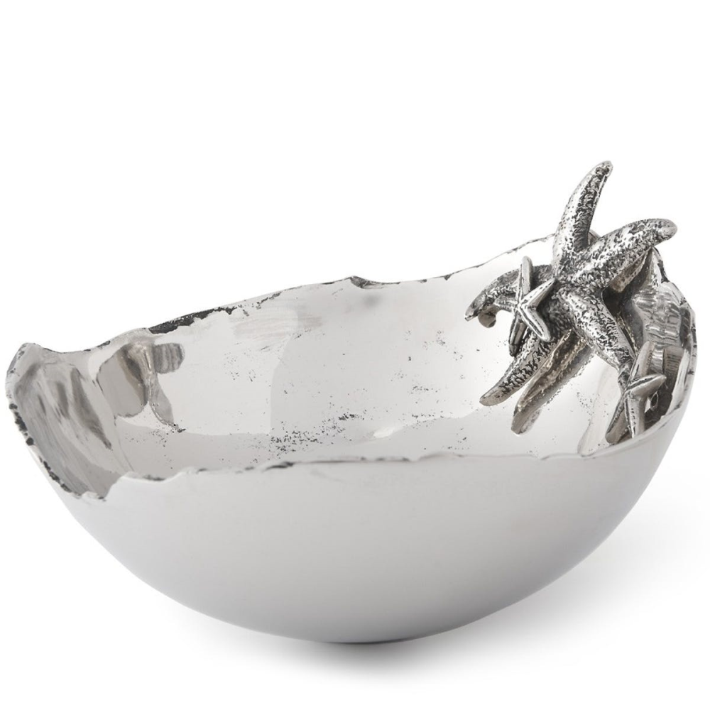 Seashore Bowl, H14 x W30 x L28cm, Silver-0