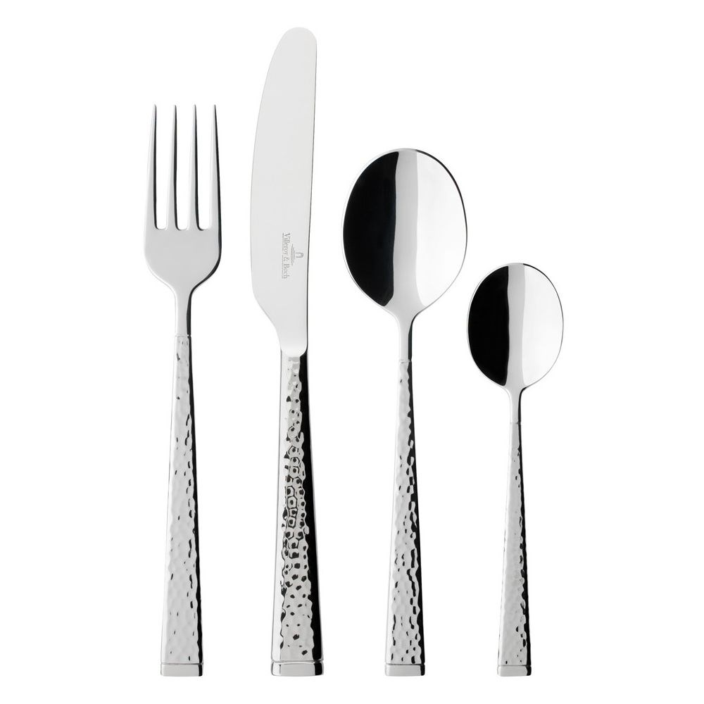 Blacksmith 24 piece cutlery set, Stainless Steel-0