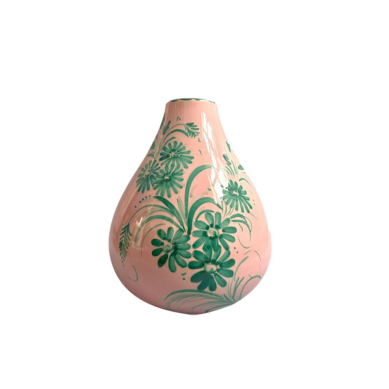 Drop It Like It's Hot Vase, H20cm, Lilac/Green-0