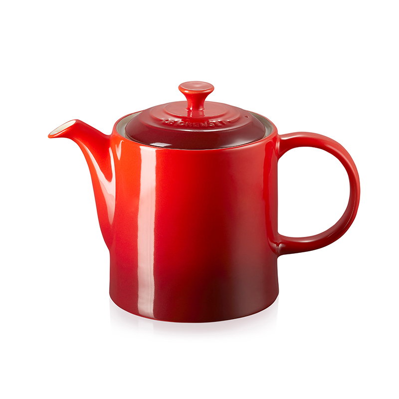 Stoneware Grand teapot, 1.3 litre, Cerise-0