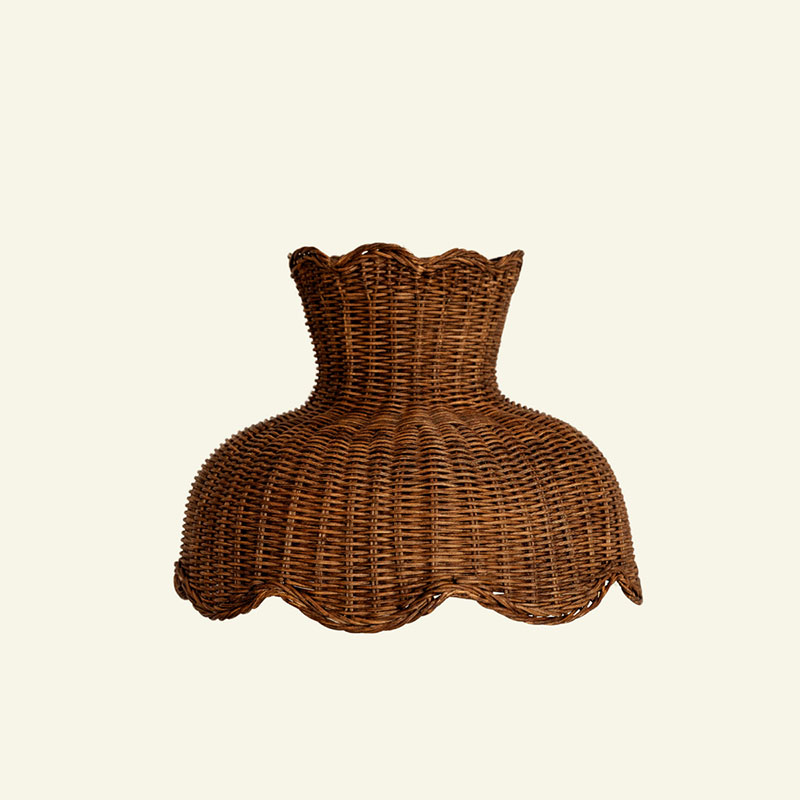 Anar Rattan Pendant Shade, Teak-1