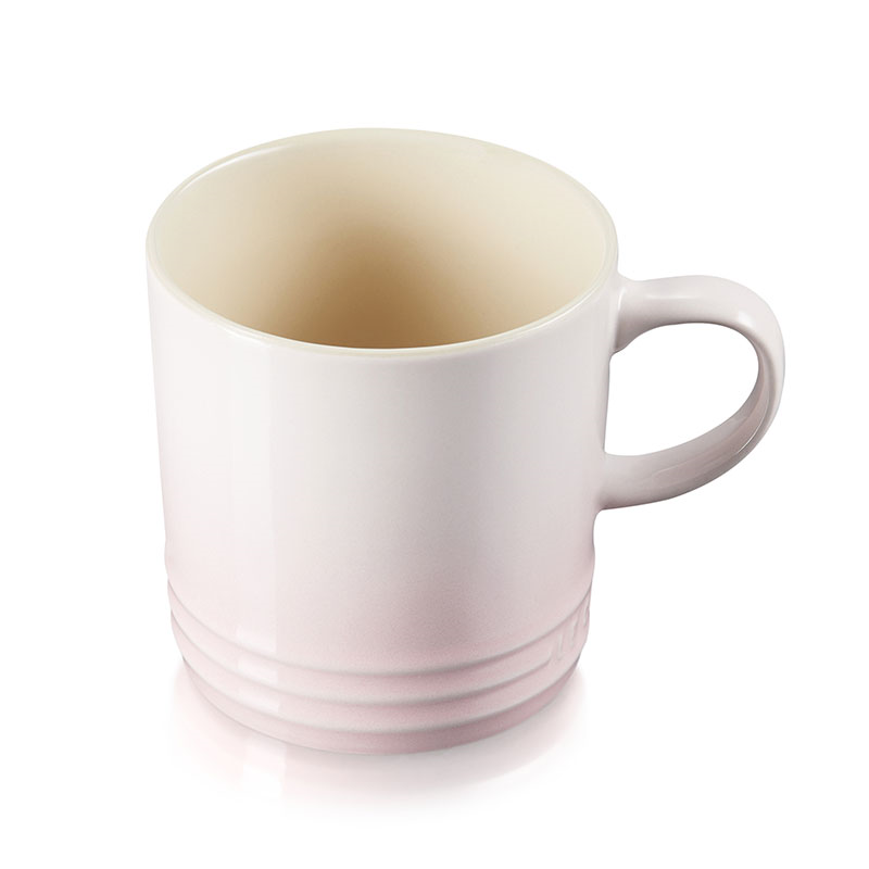 Stoneware Mug, 350ml, Shell Pink-0