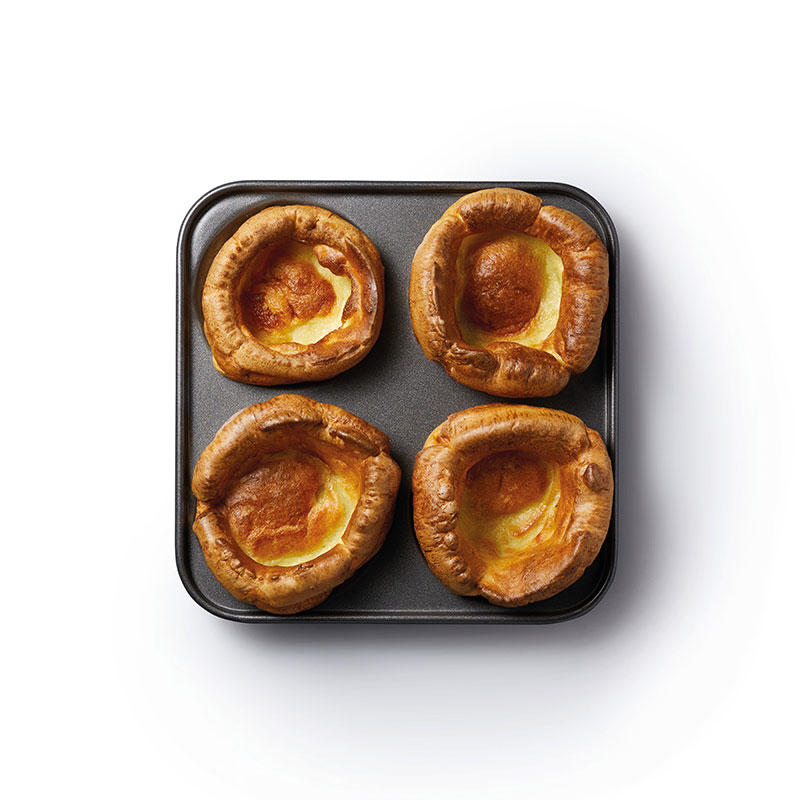 4 hole Yorkshire pudding pan, 24cm-3