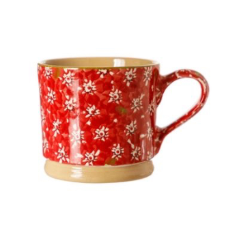 Mug, Lawn, Red, Large-0