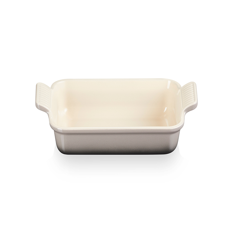 Stoneware Rectangular dish, 19 x 13.8 x 5.5cm - 1.1 litre, Flint-0