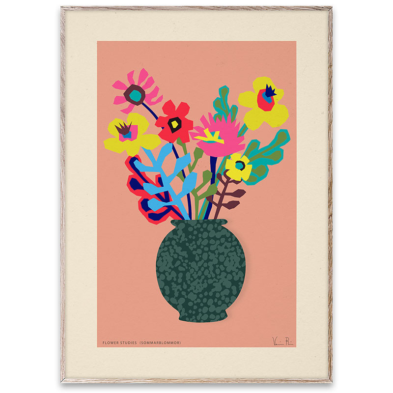 Flower Studies 02 (Sommar) Art Print, 50 x 70cm-0