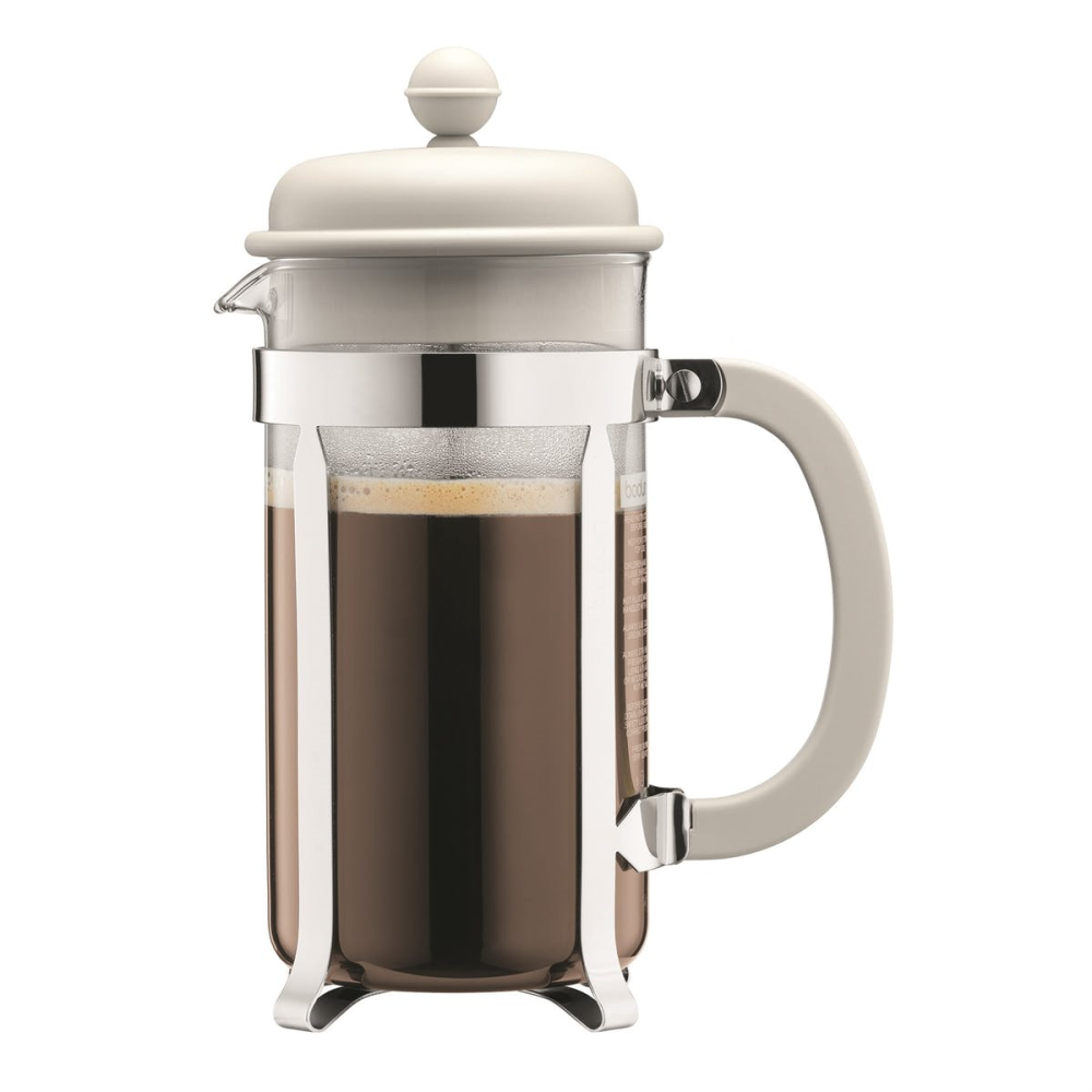 Caffettiera 8 cup coffee maker, 1 litre, Off White-0