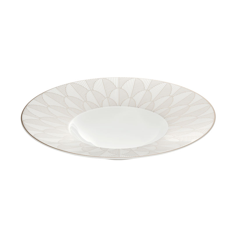 Malmaison Impériale Soup Bowl, D27cm, Platinum-0