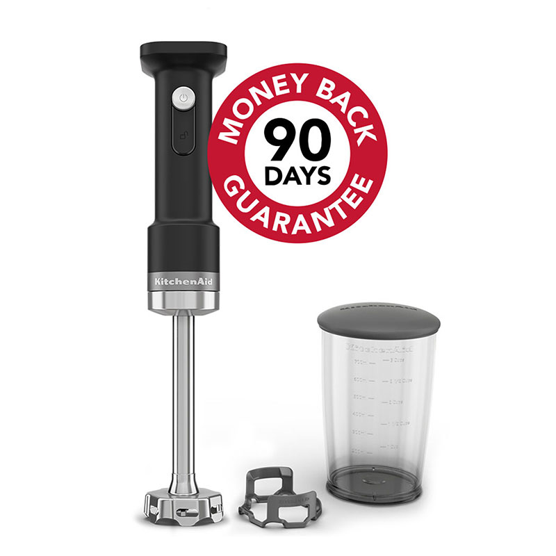 Cordless Hand Blender Battery Included, Matt Black-7