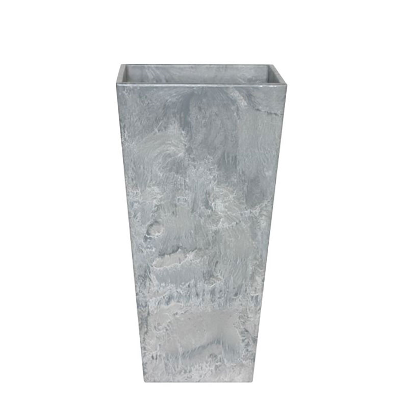 Ella Vase, D26cm, Grey-0