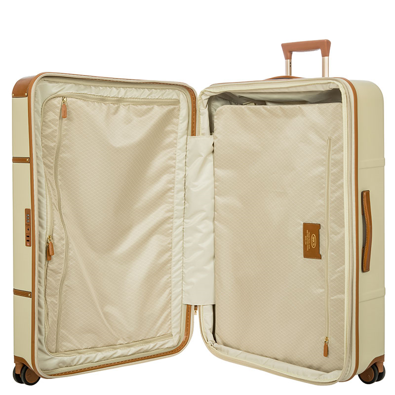 Bellagio Suitcase, H82 x L56 x W30/34cm, Cream-8