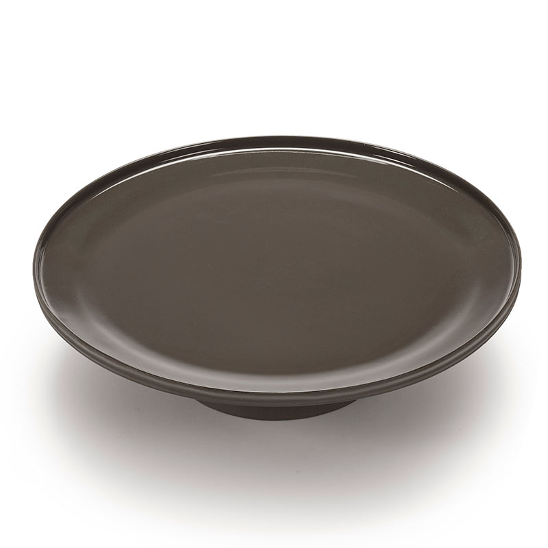 Dune Cake Stand, D33cm, Slate-2