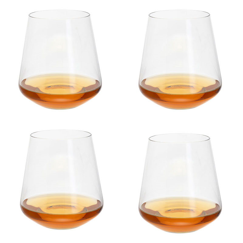 Cheers Set of 4 Tumblers, 480ml, Clear-0