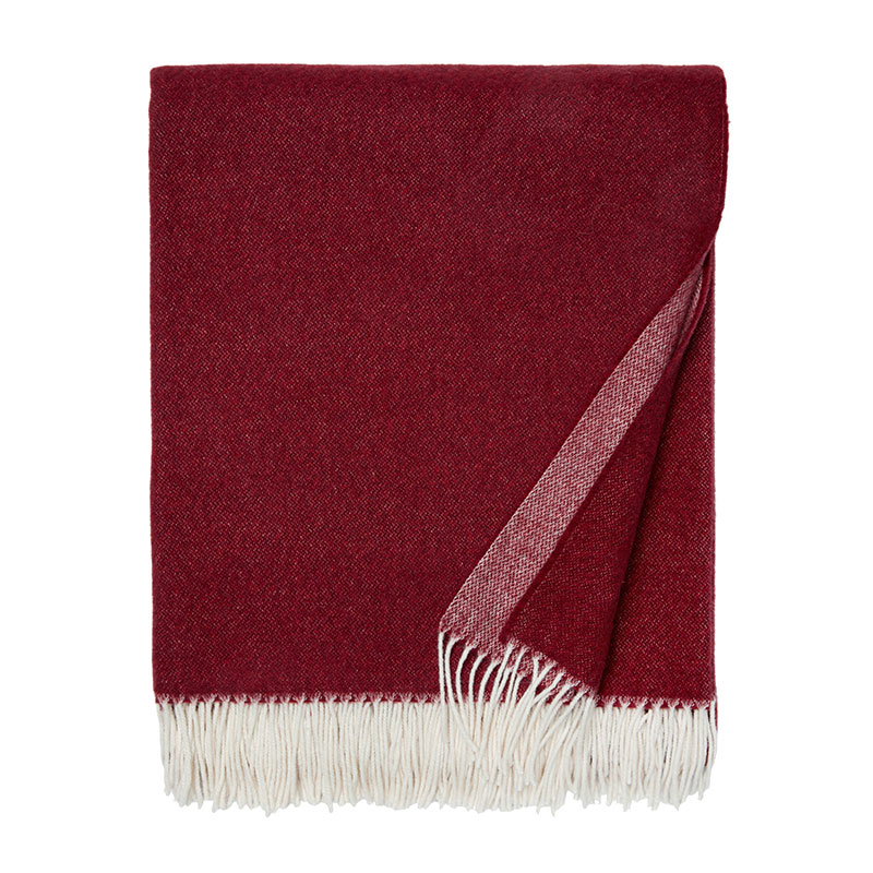 Matese Throw, W127 x L178cm, Merlot-0