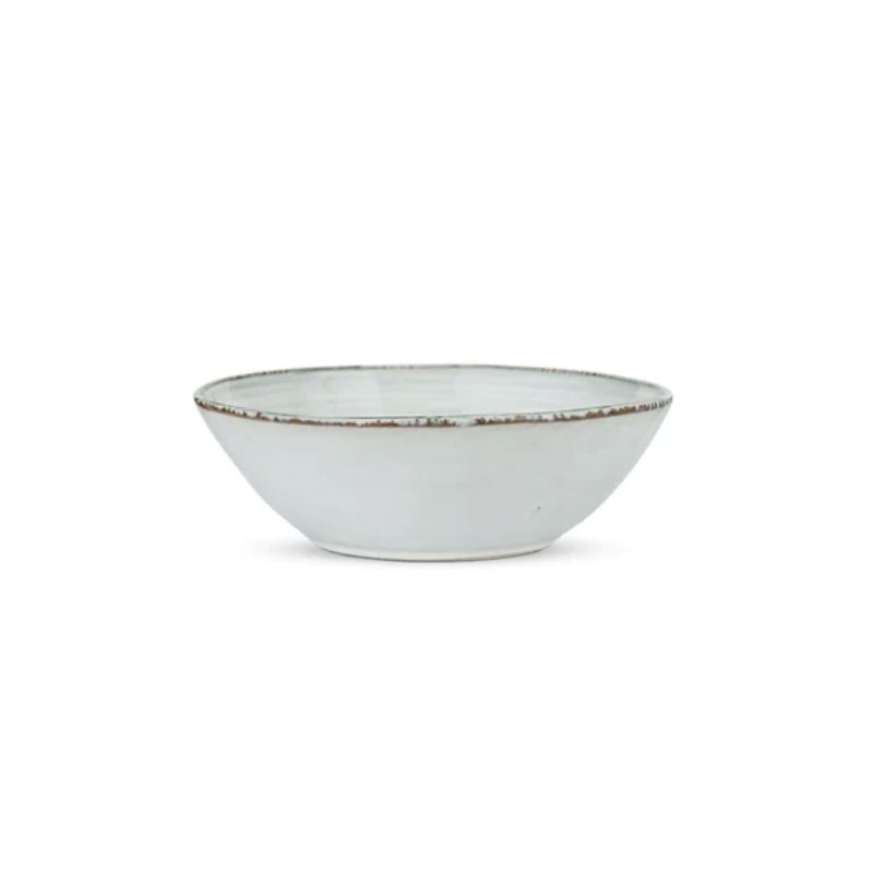 Dhanuk Ceramic Cereal Bowl, Cream, 18.5cm-1