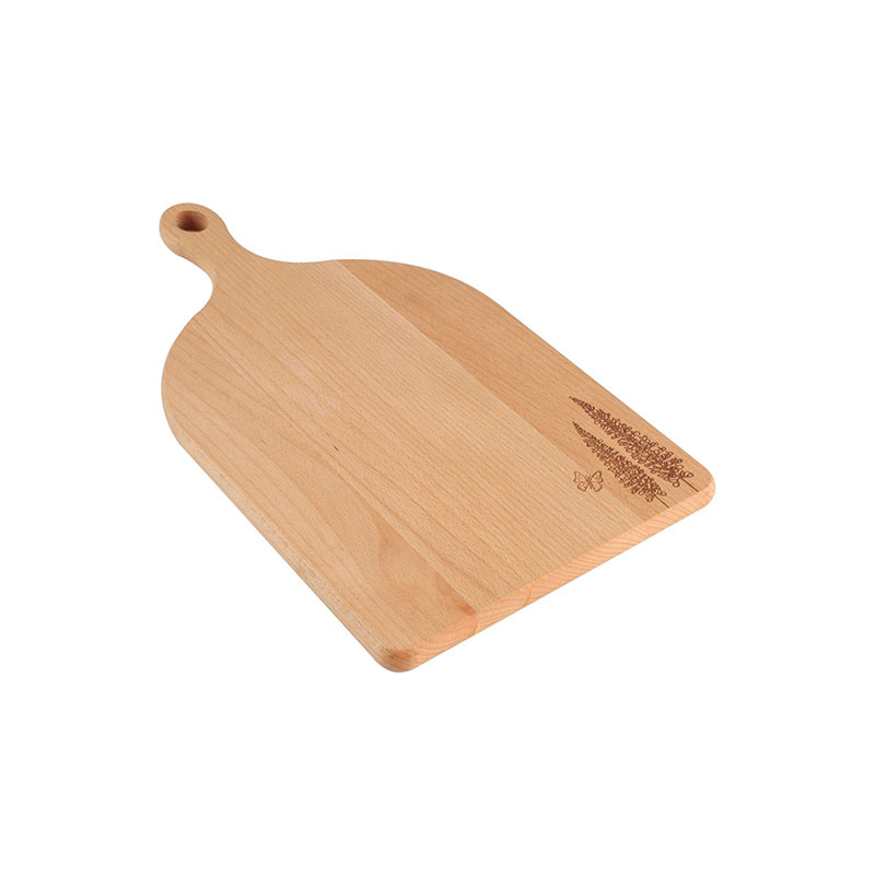 Cottage Garden Large Handled Board, Oiled Beech-2