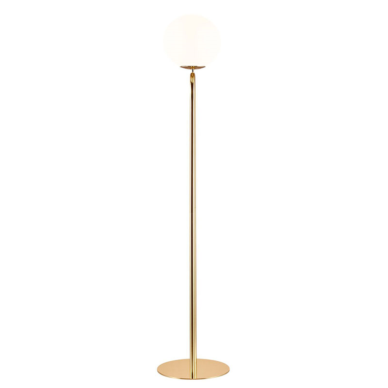 Shapes Floor Lamp, H135cm, Brass-3