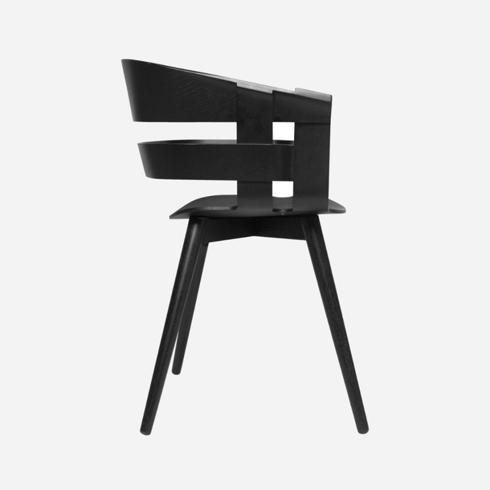 Wick Chair, 57 x 50.5 x 75cm, Black-1