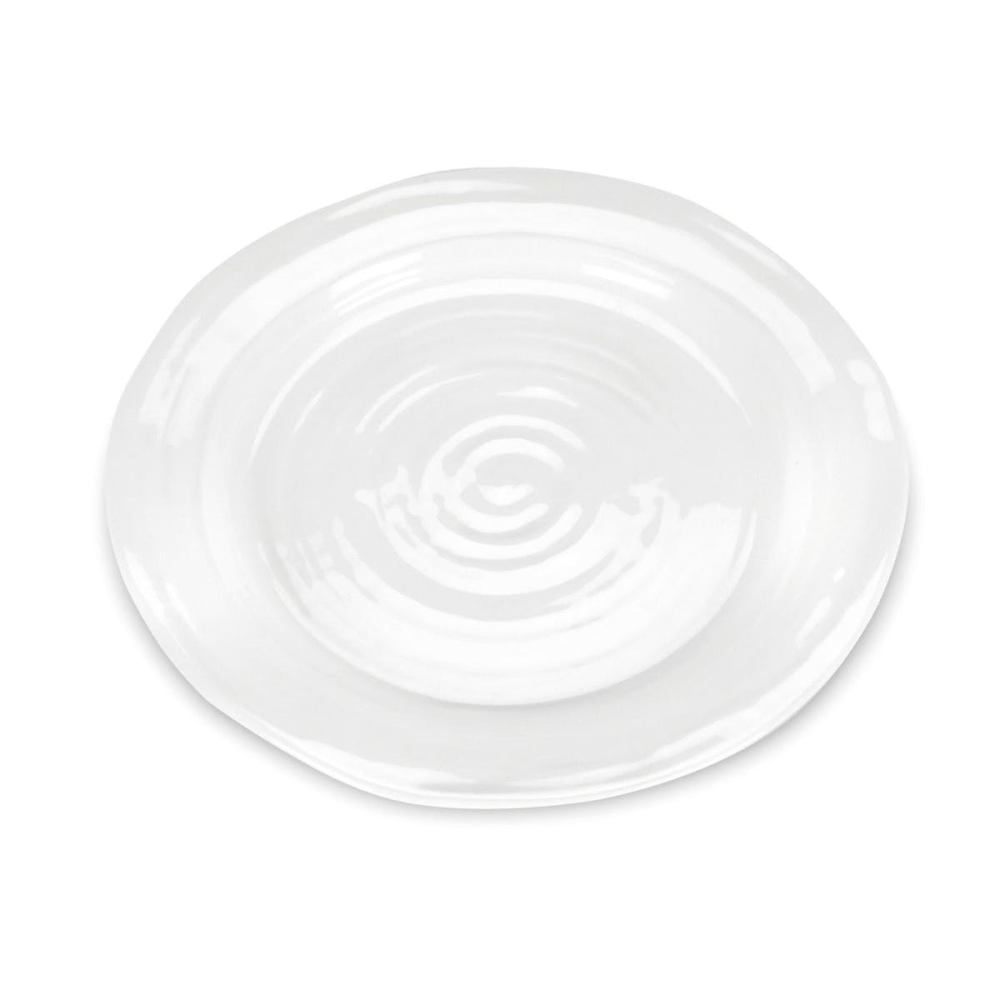 Ceramics Set of 4 tea plates, 15cm, White-1