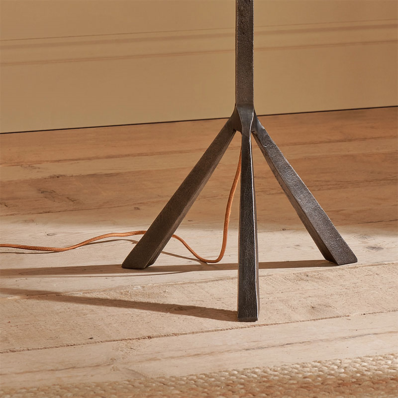 Sahhil Tripod Floor Lamp, H138cm, Antique Bronze-2