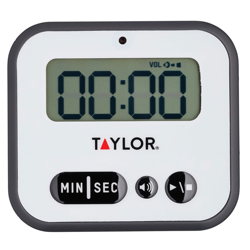 Super Loud Digital 100 Minute Timer with Light Alert, Black-4