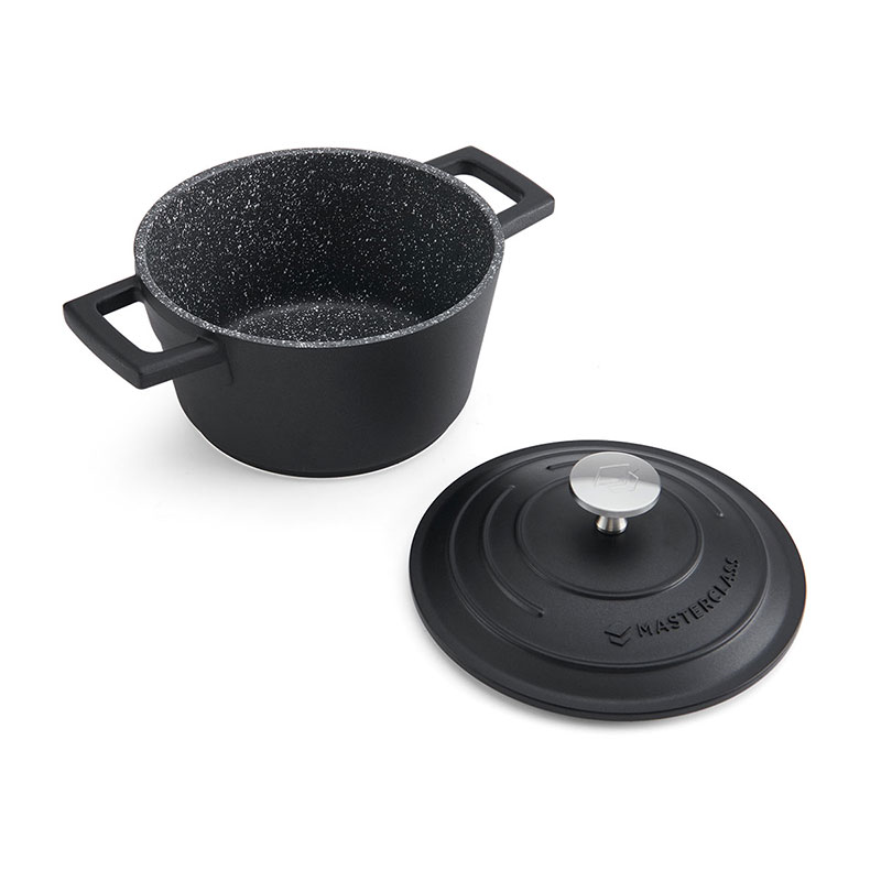 Cast Aluminium Casserole Dish, 1.4L, Black-5