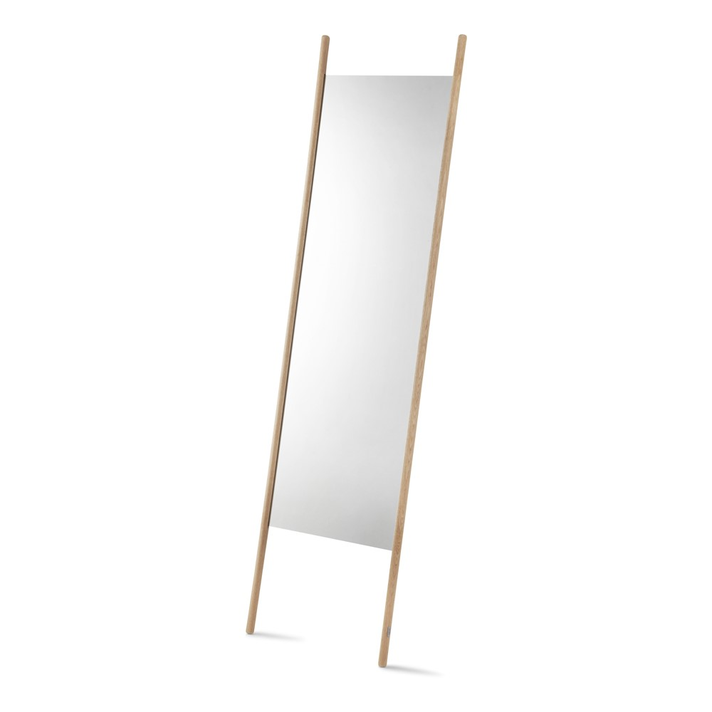 Georg Mirror, W55 x D3 x H190cm, Oak-1