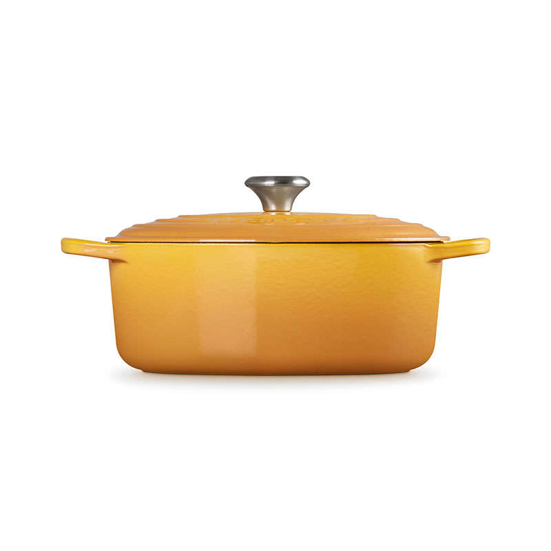 Signature Cast Iron Oval Casserole, 27cm, Nectar-2