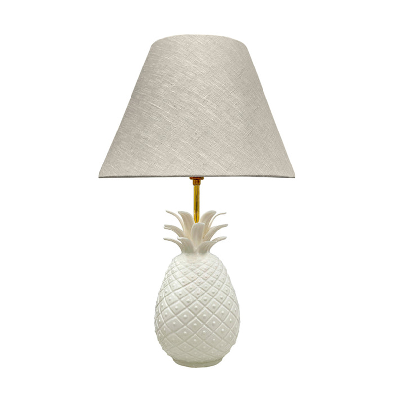 Pineapple Lamp, H29 x D18cm, Cream-0