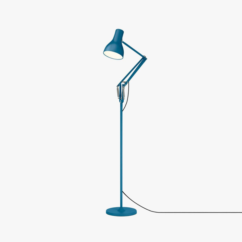 Type 75 - Margaret Howell Floor lamp, Saxon Blue-3