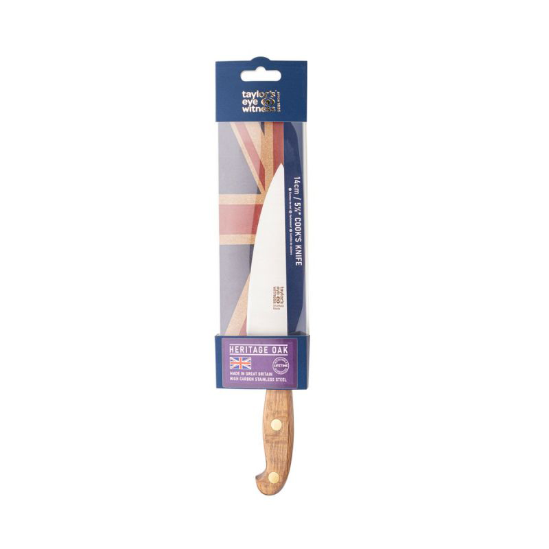 Heritage Oak Cooks Knife, 15cm-2