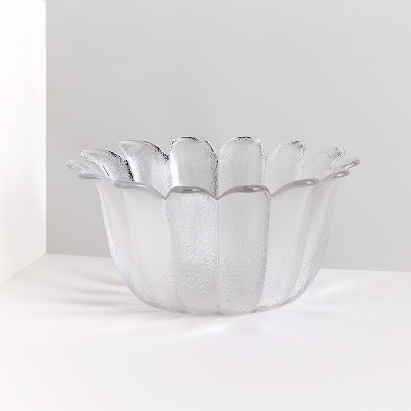 Daisy Bowl, D25cm, Clear-8