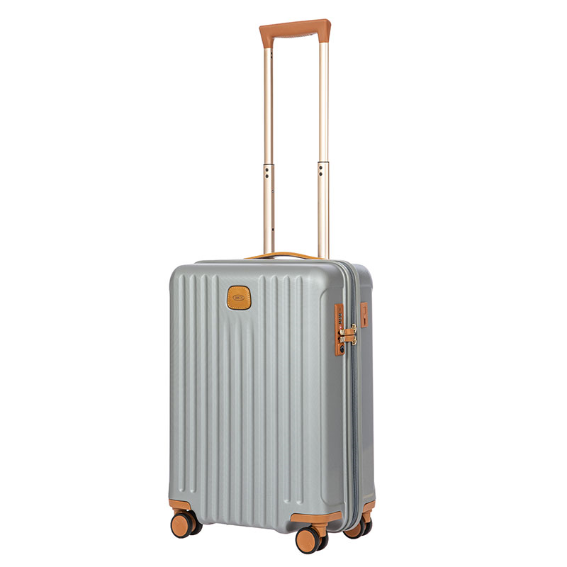 Capri Carry-on Suitcase, H55 x L38 x W23cm, Silver-2