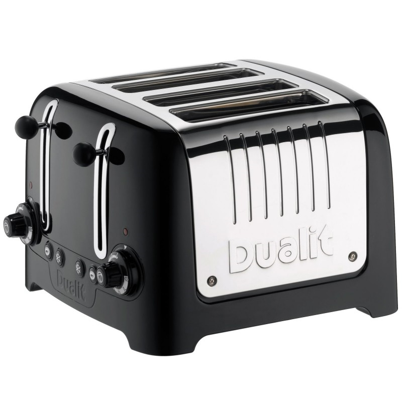 Lite 4 slot toaster, Black-0