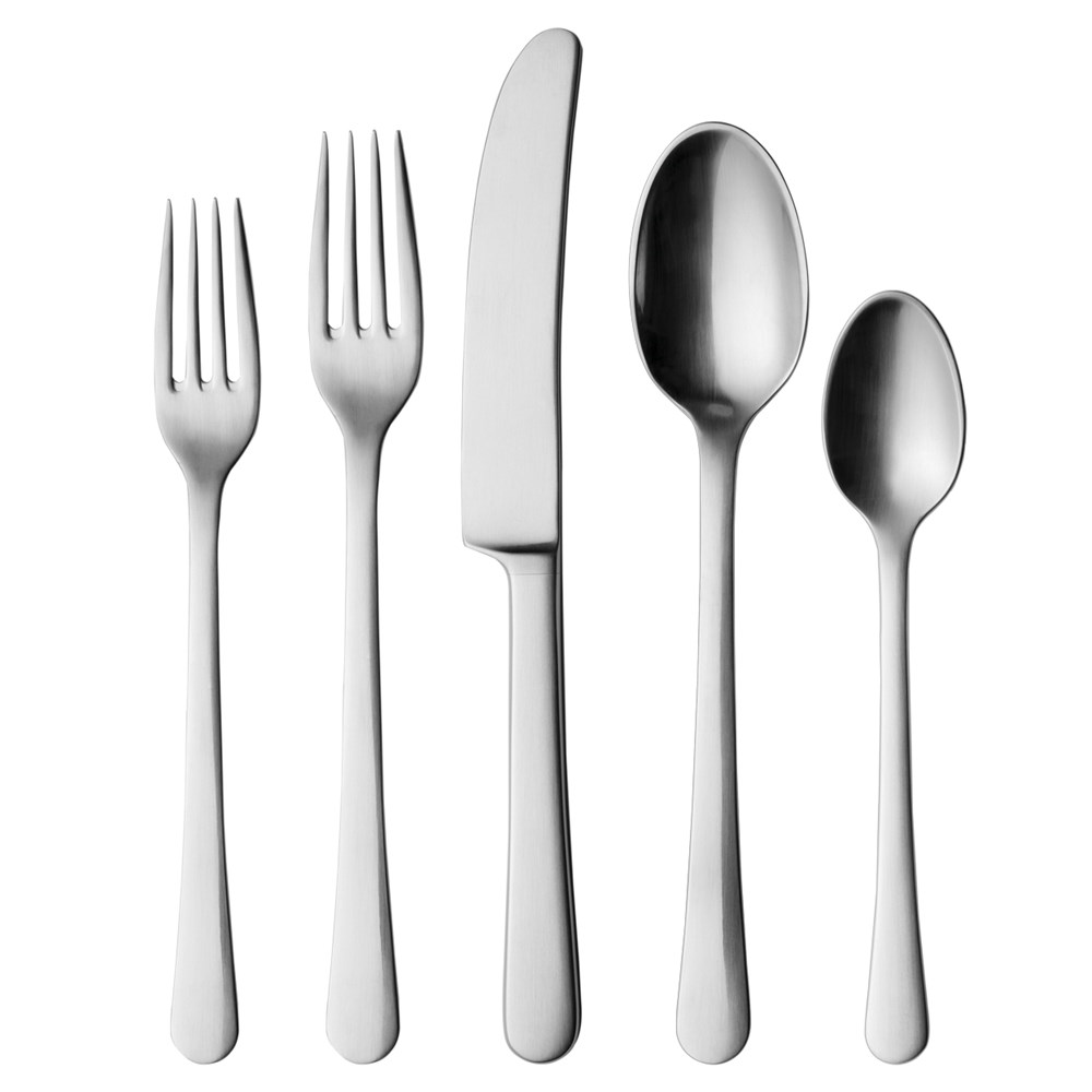 Copenhagen Matt 24 piece cutlery set, stainless steel-0