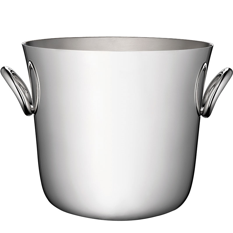 Vertigo Ice bucket, 16cm, Christofle silver-0