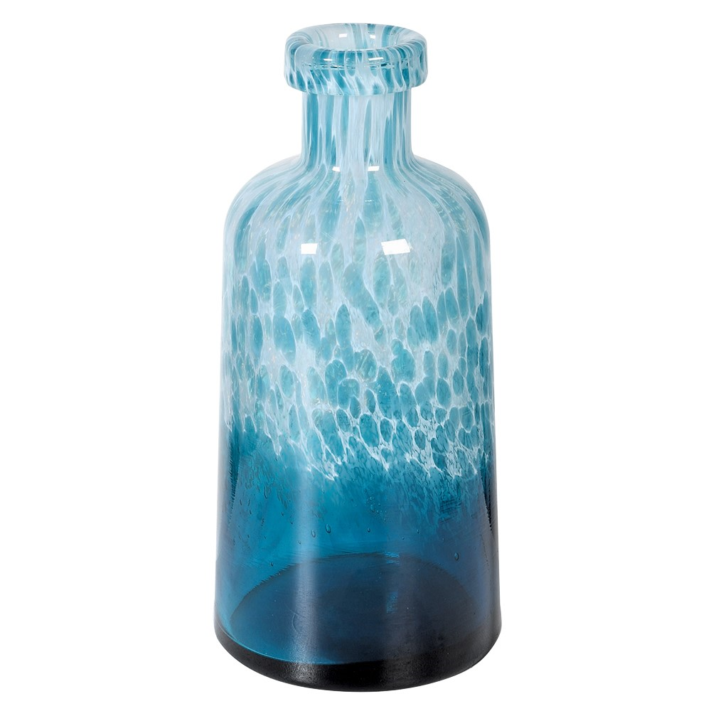 Bubble Vase, H32.5cm, Blue-0