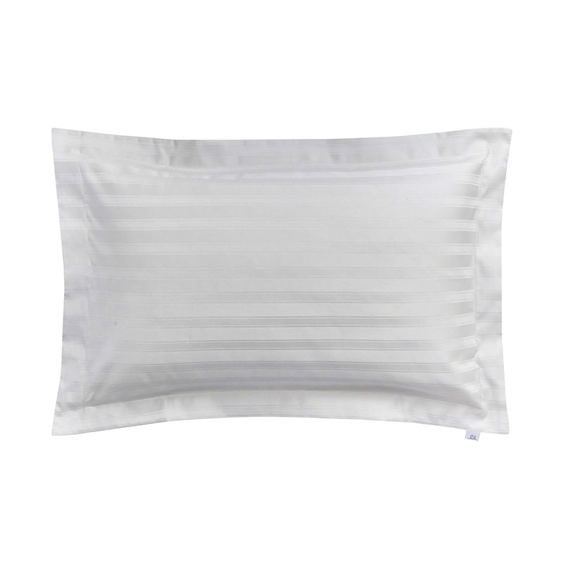 Adan Oxford Pillow Case, Silver-1