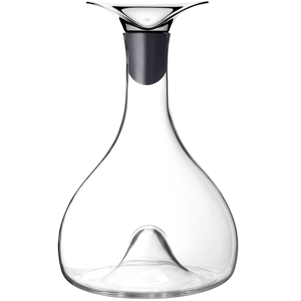 Thomas Sandell Wine carafe, Silicone, Stainless Steel And Glass-0