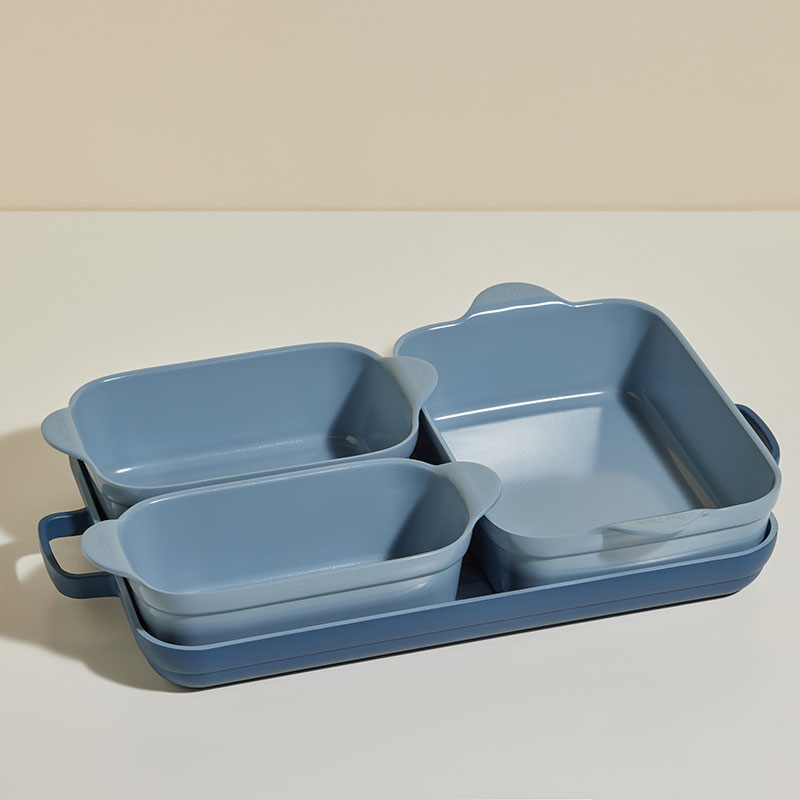 Aluminium Bakeware Set, Blue Salt-0