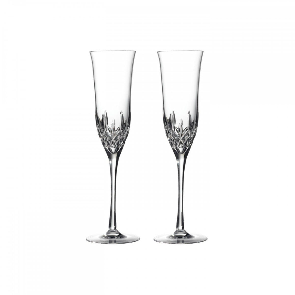 Lismore Essence Pair of Champagne flutes-0